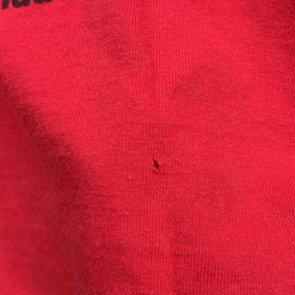 Vintage 1997 Kansas City Chiefs‎ Riddell T-Shirt Single Stitch 90s XXL-READ Hole - Picture 3 of 12